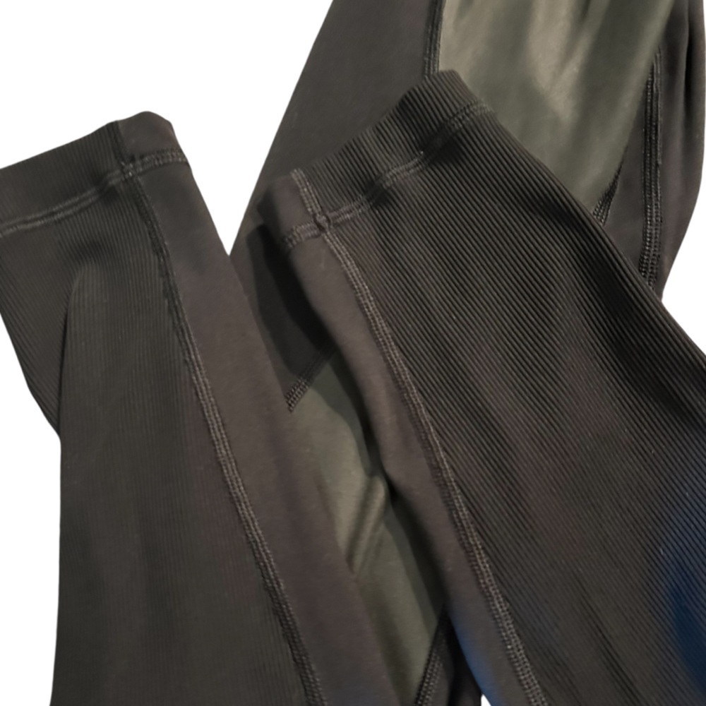 Lululemon🍋 Wunder Under High Rise 28” Black (Sheen) *FullOn Luxtreme Size 6 - Picture 5 of 8